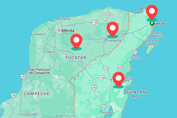 Caribbean Map